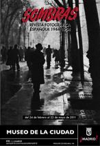 Cartel de la exposición 'Sombras'