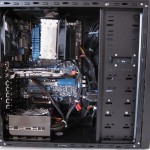 El interior de la caja