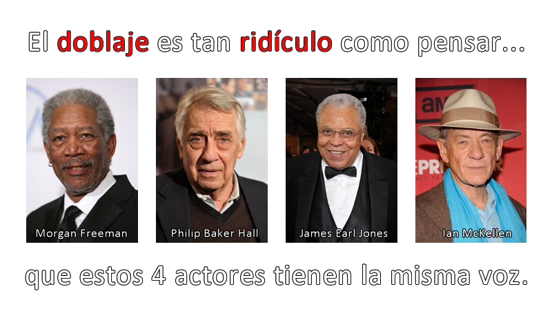 Sobre el doblaje
