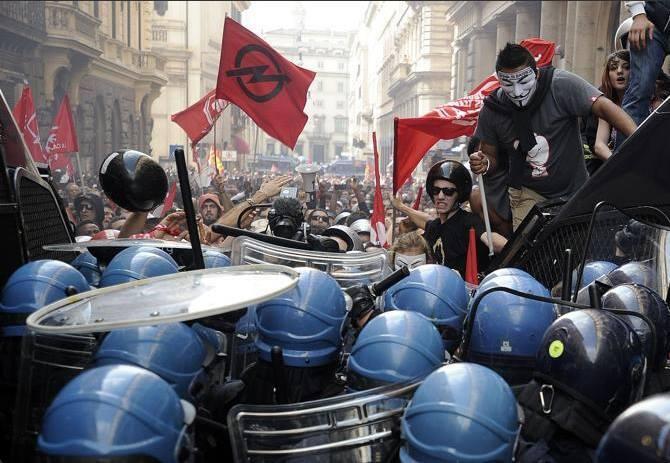 Otros instantes: Protestas en Roma