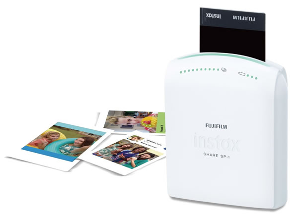 Imagen promocional de la Fujifilm Instax Share SP-1