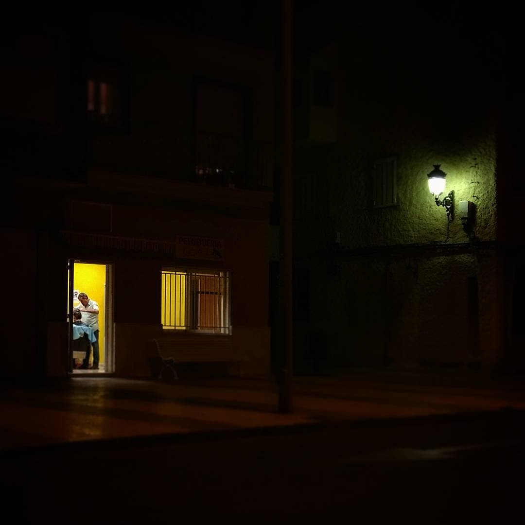 Instagramas: Hairstyling at night