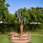 Fake plastic tree